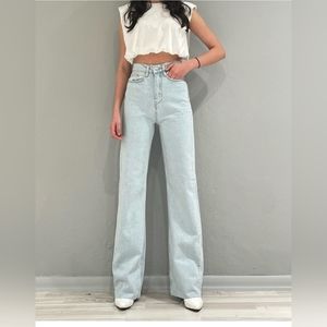 NWT J crew full length demi boot jean in clear water wash